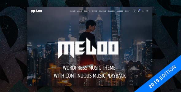 Meloo v2.5.4 - Music WordPress Theme