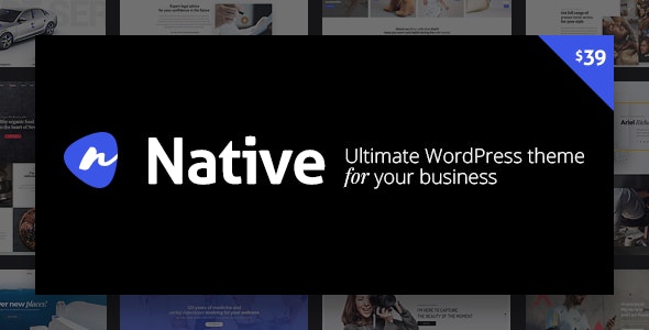 Native v1.5.0 - Stylish Multipurpose WordPress Theme