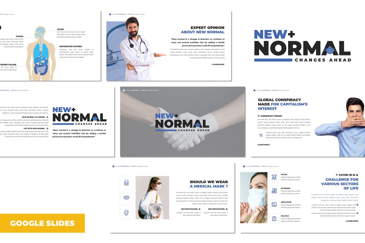 New Normal - Health Google Slides Template