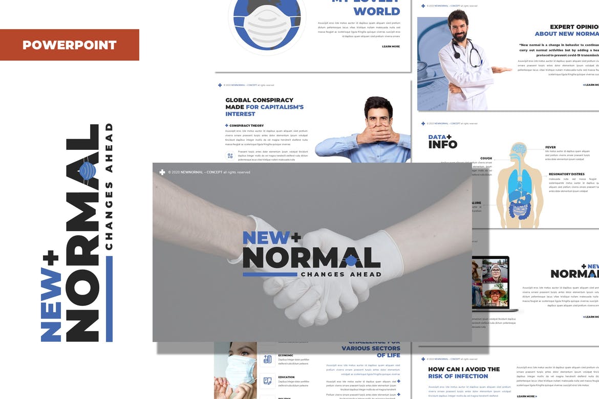 New Normal - Health Powerpoint Template