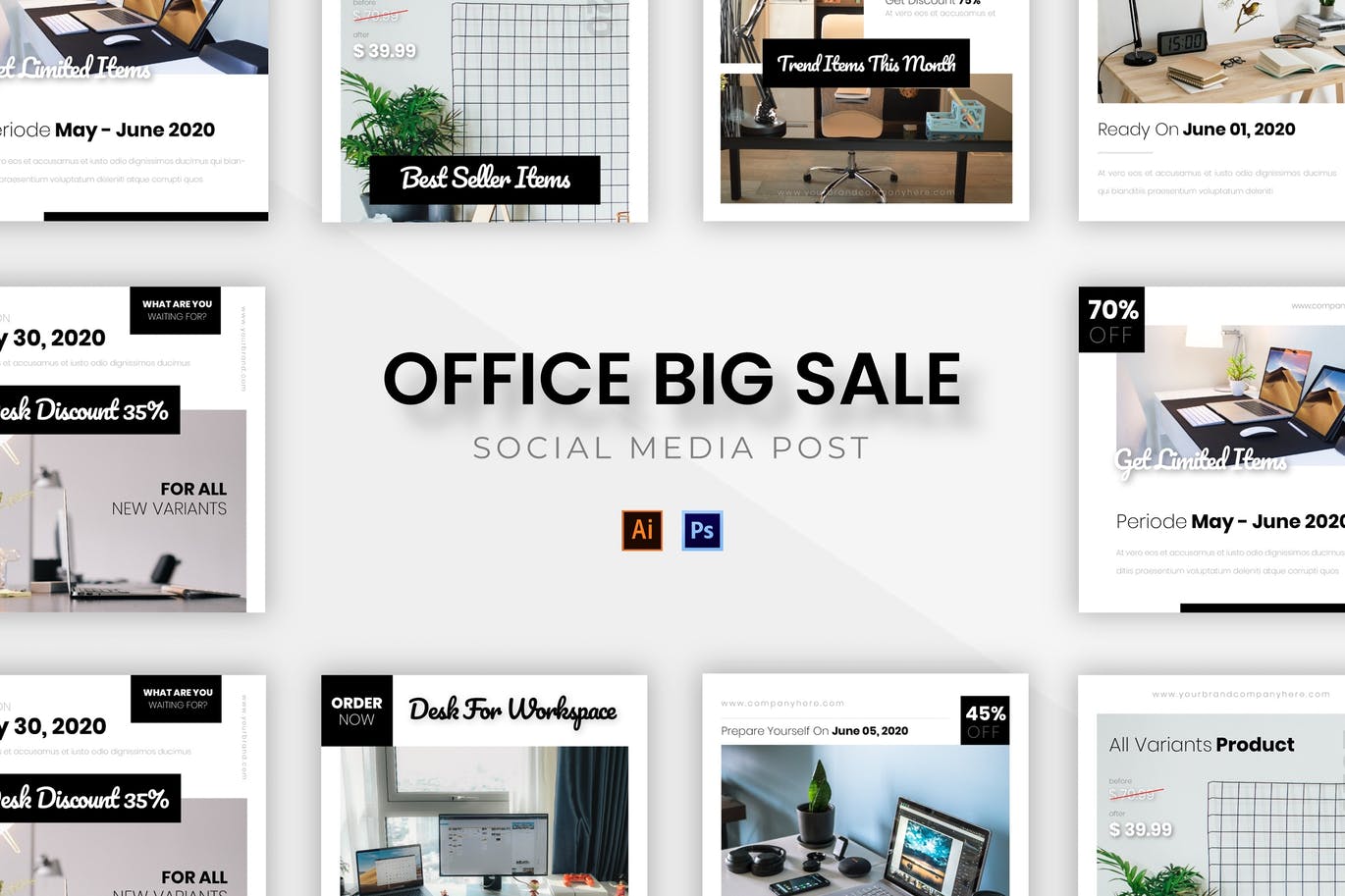Office Big Sale Socmed Post