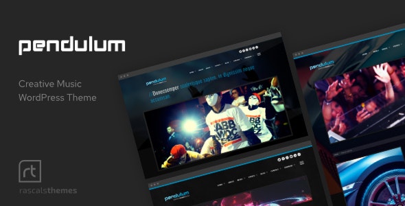 Pendulum - Beat Producers, DJs & Events Theme for WordPress