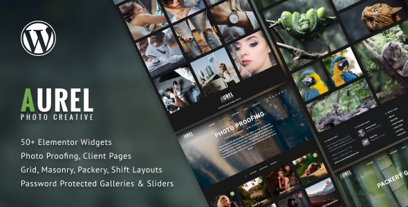 Photography Aurel v26.0 - Photo Portfolio WordPress Theme