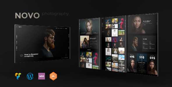 Photography Novo v3.1.0 NULLED - WordPress Template for Photographers