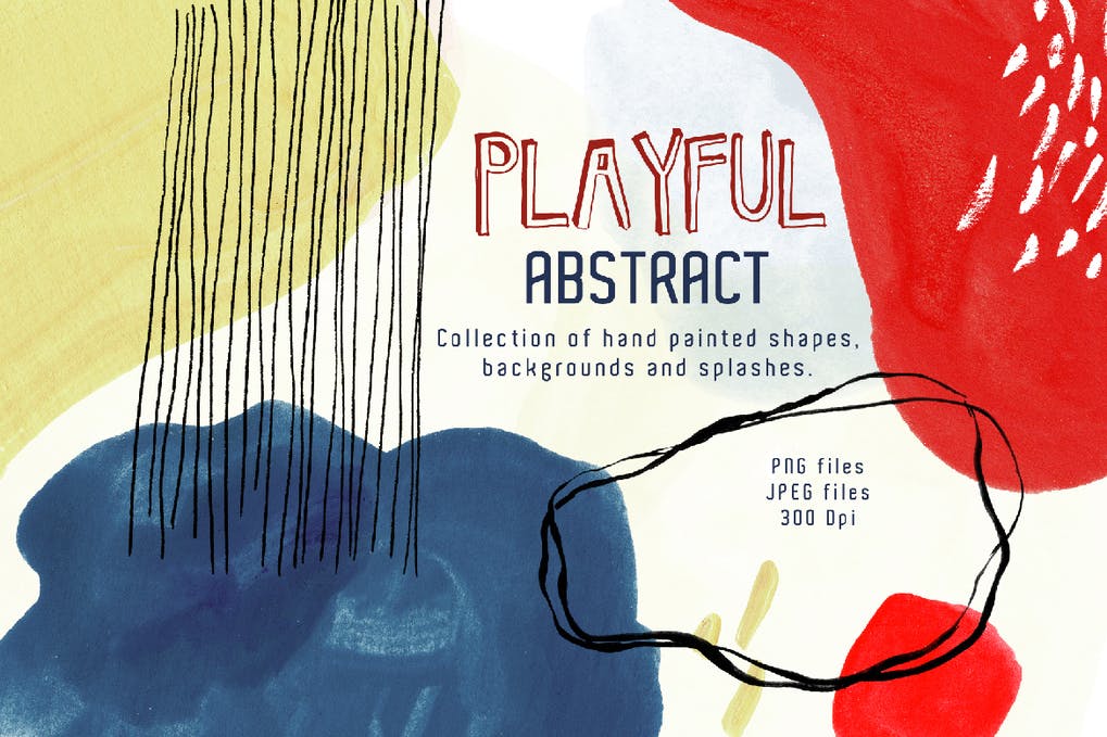 Playful Abstract Design Toolkit