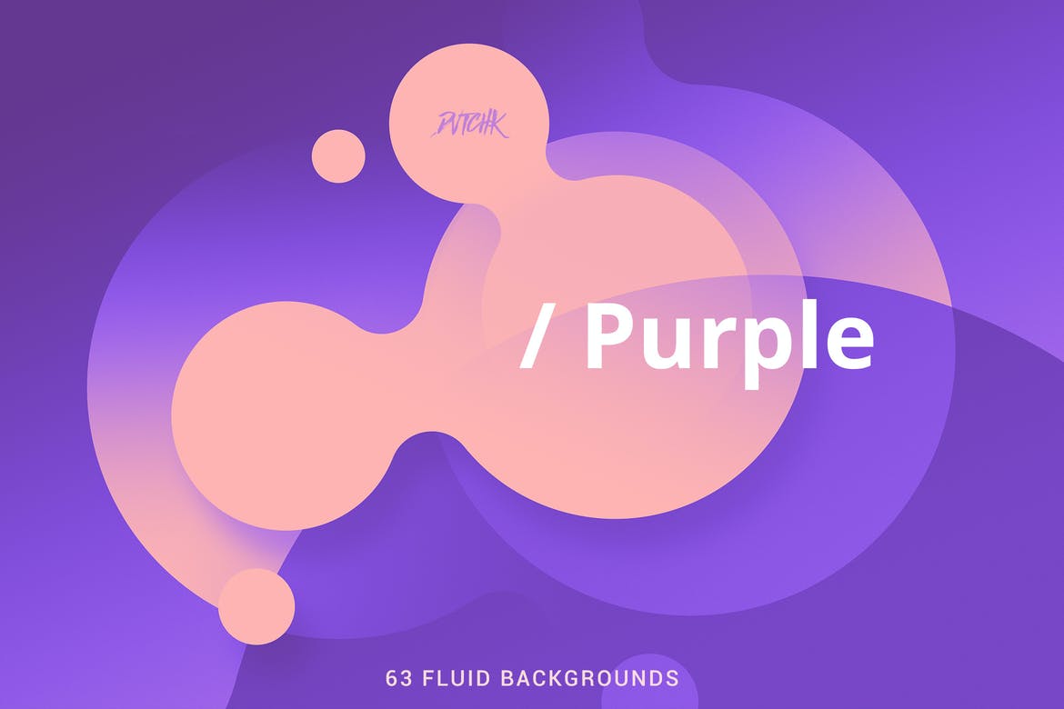 Purple - Soft Fluid Backgrounds
