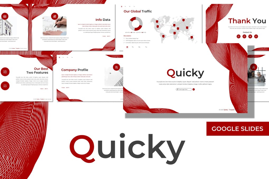 Quicky - Multipurpose Google Slides Template