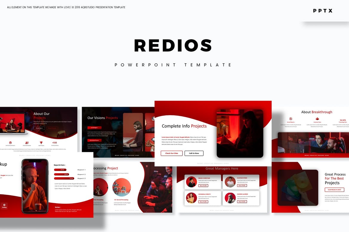 Redios - Powerpoint Template