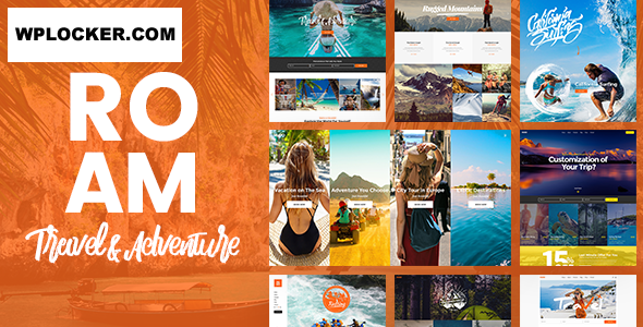Roam v1.7.1 NULLED - Travel & Tourism WordPress Theme