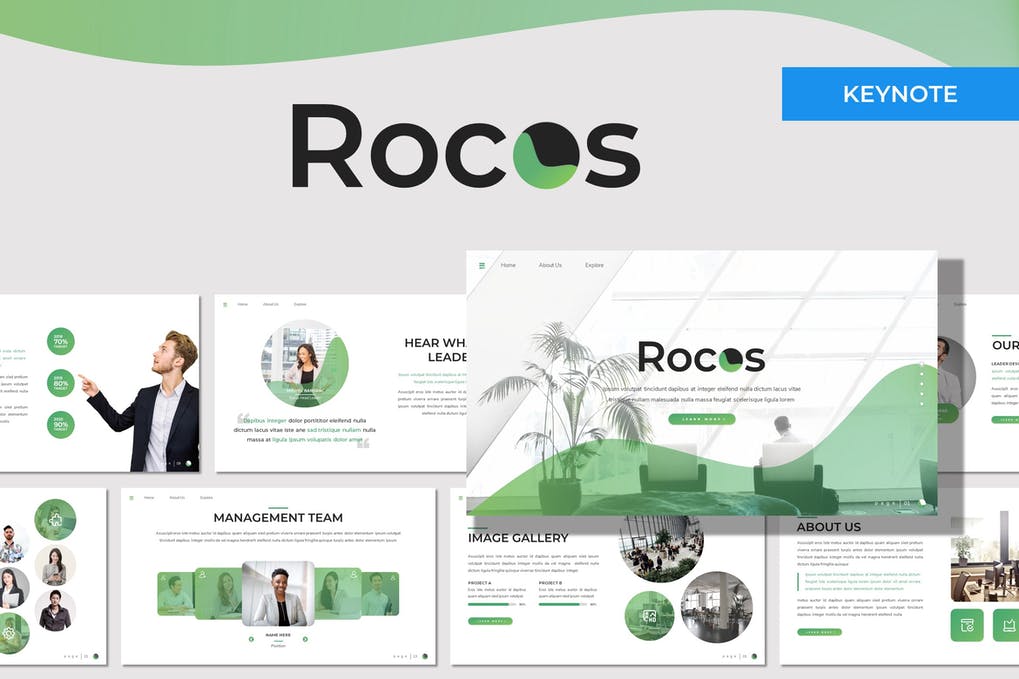 Rocos - Multipurpose Keynote Template