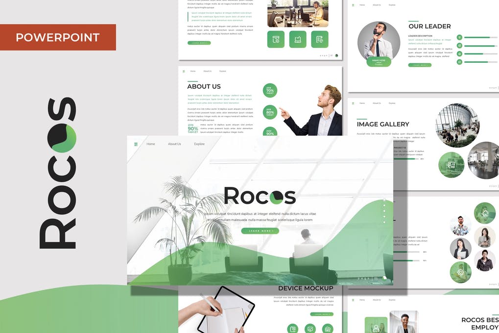 Rocos - Multipurpose Powerpoint Template