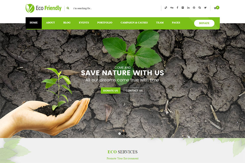 Root - Most Eco Friendly WP Theme