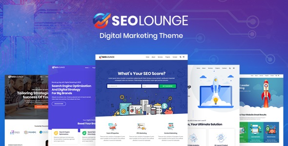 SEOLounge v2.2.6 NULLED - template for WordPress SEO agencies