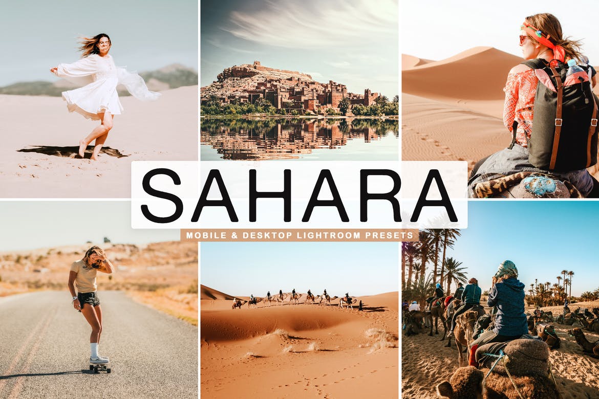 Sahara Mobile & Desktop Lightroom Presets