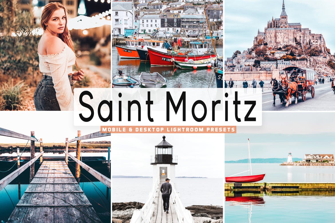 Saint Moritz Mobile & Desktop Lightroom Presets
