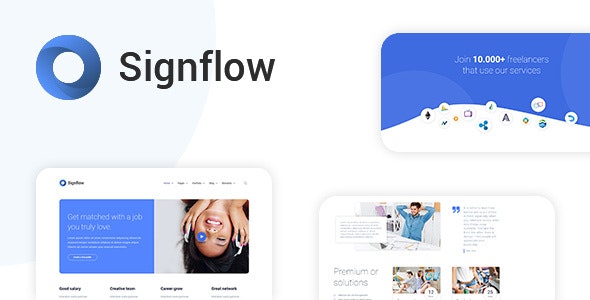 Signflow - Tech And Startup Theme