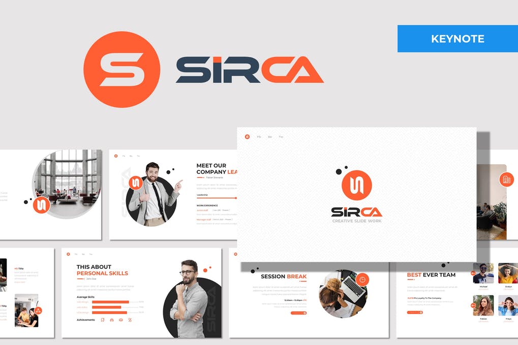 Sirca - Multipurpose Keynote Template