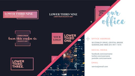 Slides & Lower Thirds Package