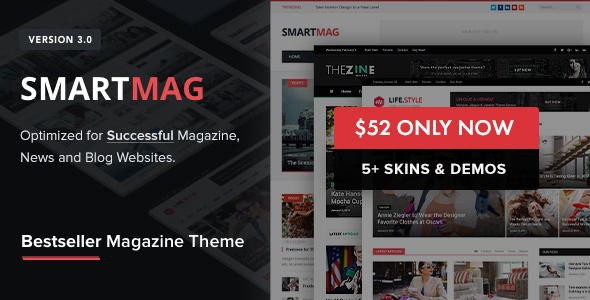 SmartMag v3.3.0 - WordPress News Template