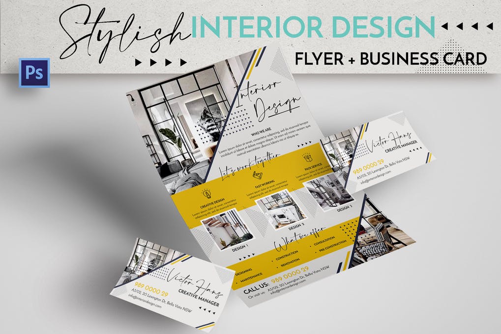 \Stylish Interior Design Flyer