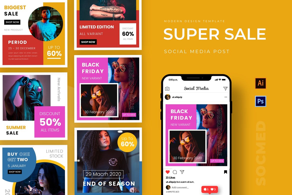 Super Sale Instagram Post