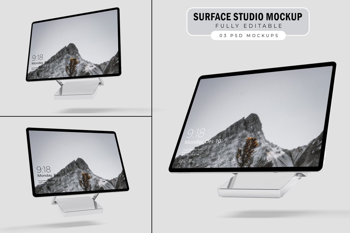 Surface Studio Mockup. V.1