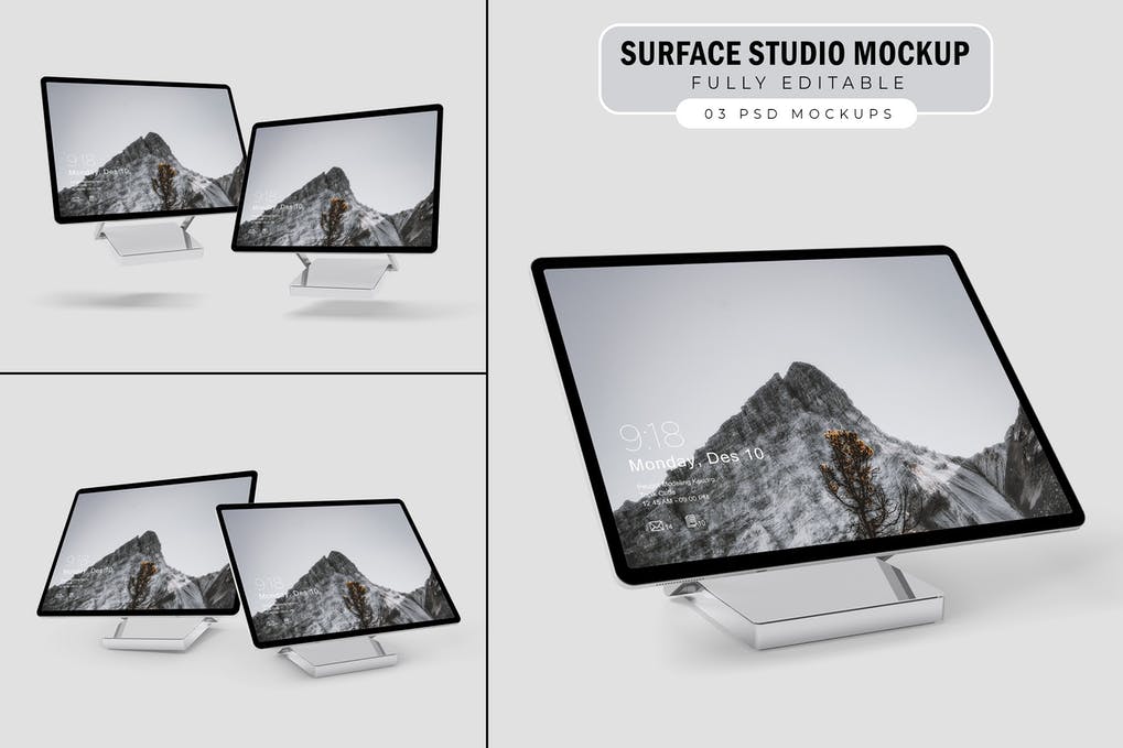 Surface Studio Mockup. V.2