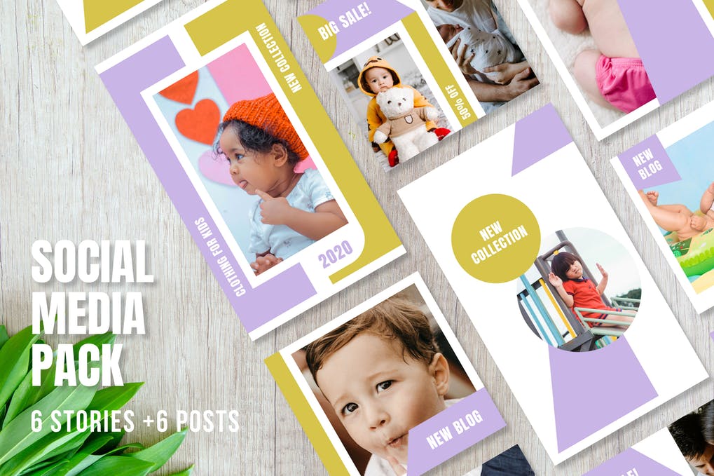 Templates for Instagram - Stories & Posts - Vol.4