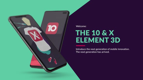 The 10 & X for Element 3D