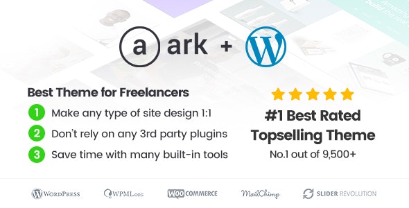 The Ark v1.46.0 - WordPress template for freelancers