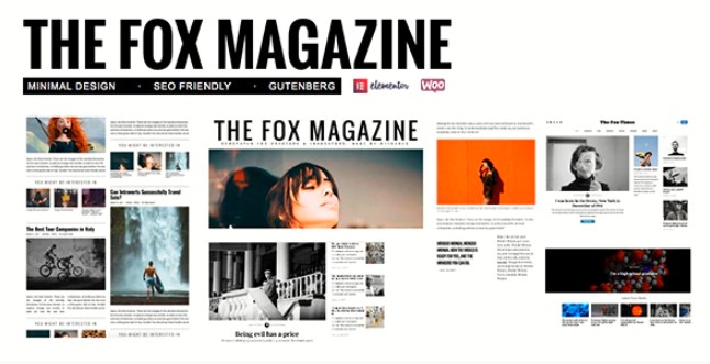 The Fox v4.2.2.1 - Creative Blog Theme WordPress