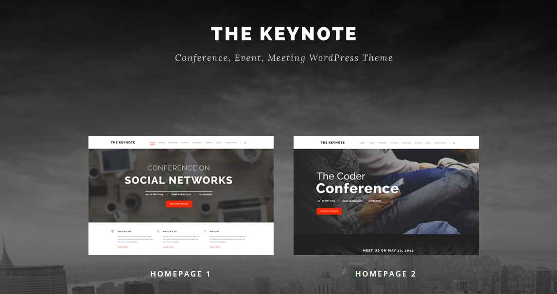 The Keynote v2.24 - WP Conference Template