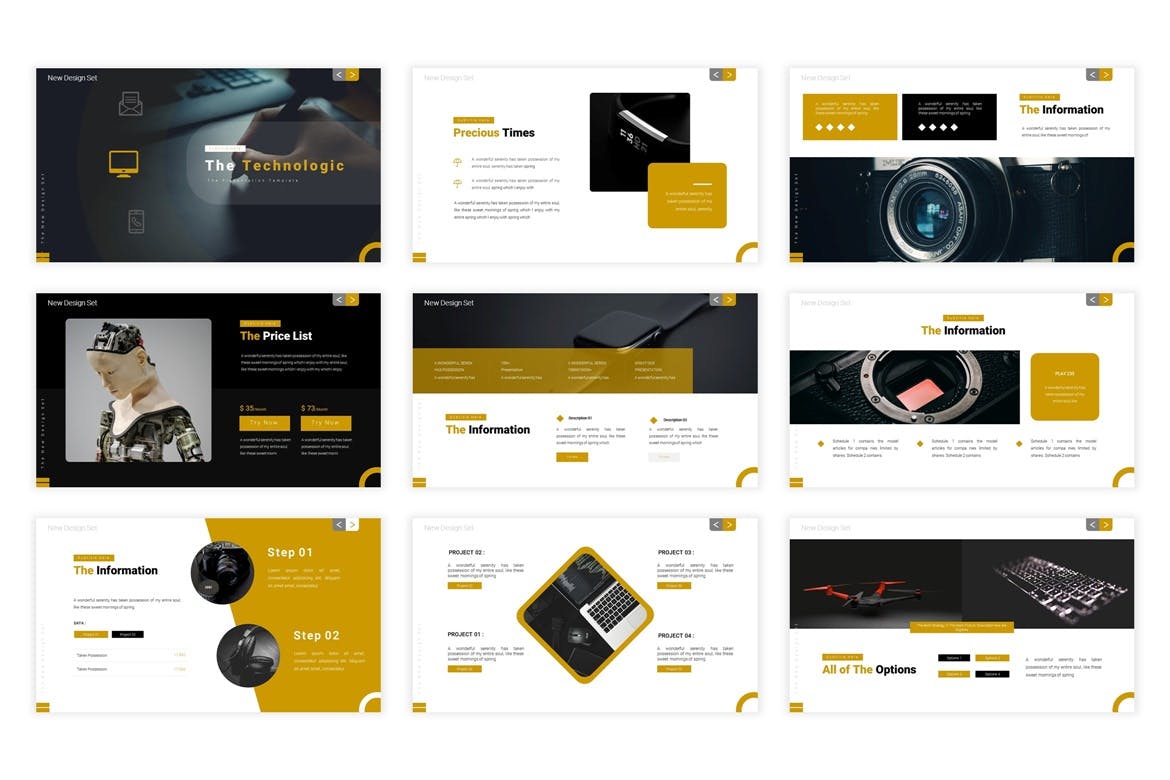 The Technologic - Powerpoint Template