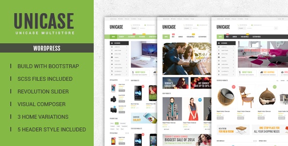 Unicase - Electronics Store WooCommerce Theme