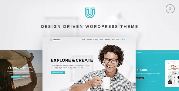Unicon v2.7.1 - multifunctional WordPress template
