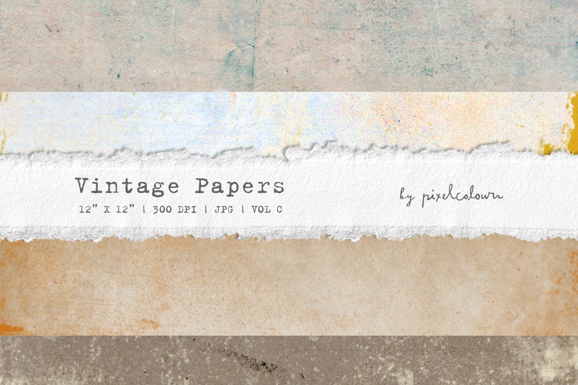 Vintage Papers or Backgrounds C