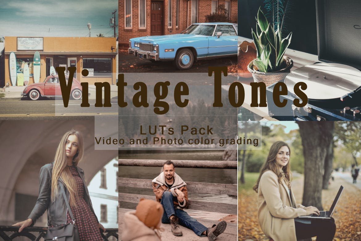 Vintage Tones - LUTs Pack