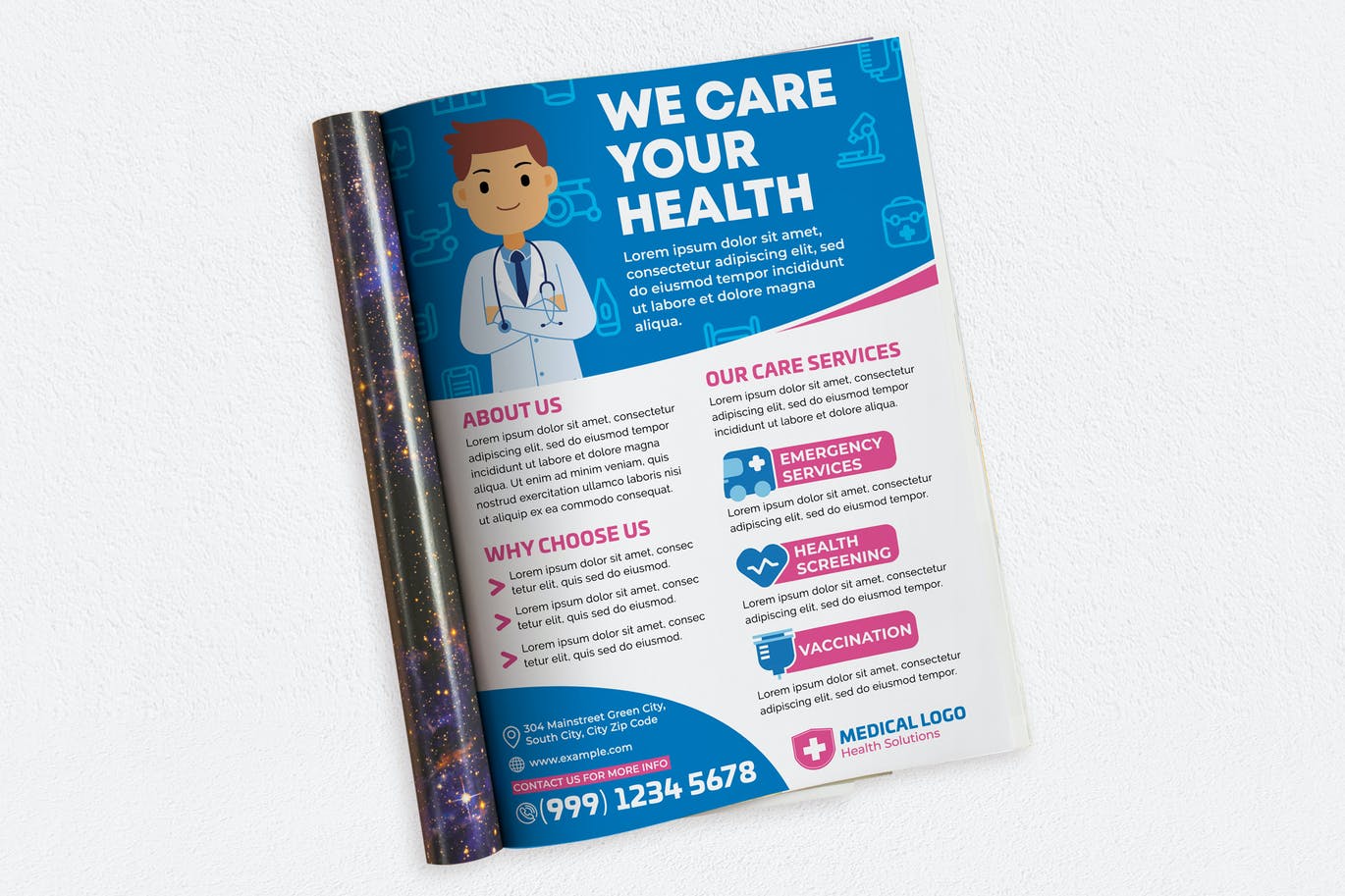 We Care Your Health Ads Magazine