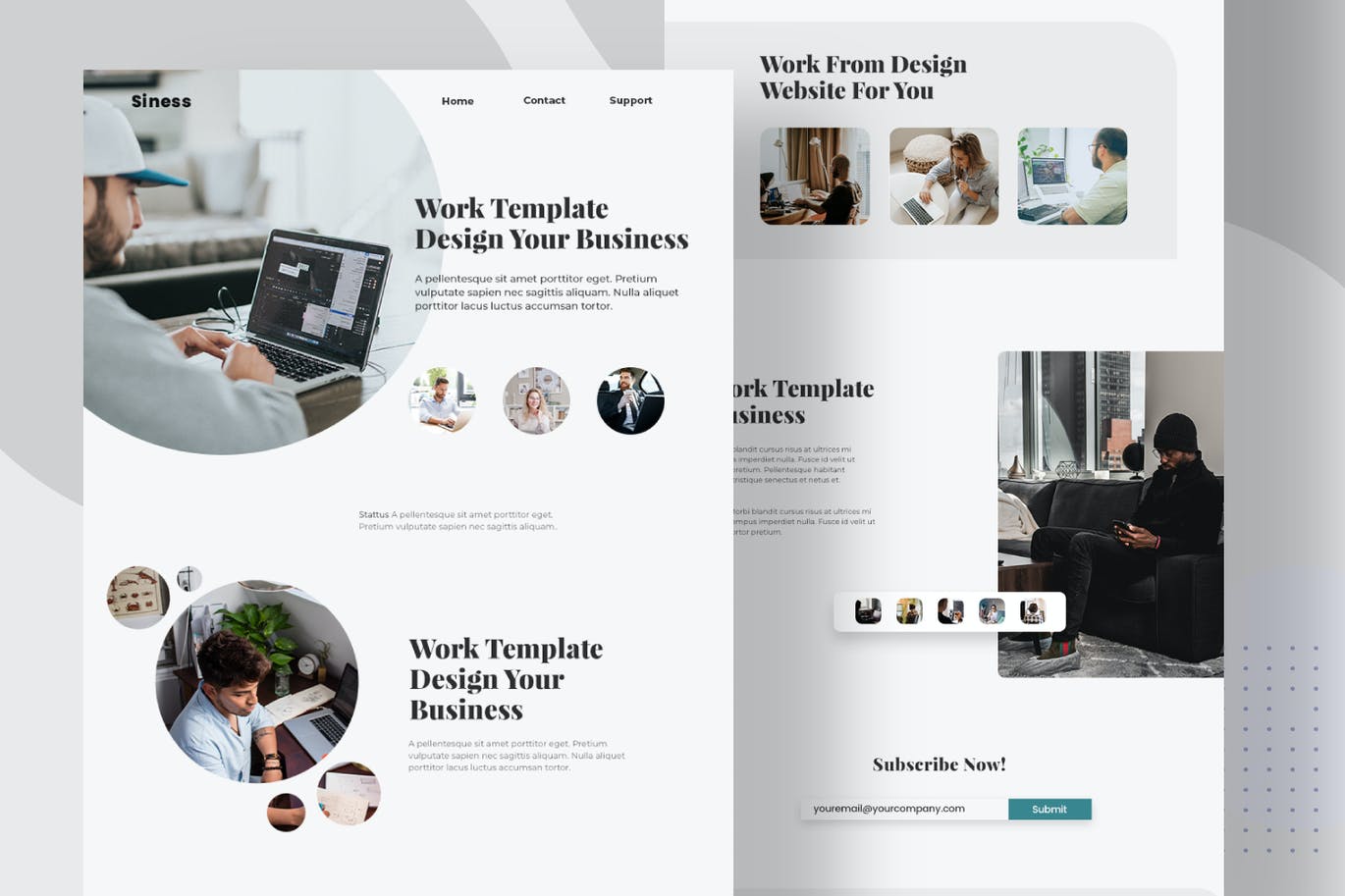 Work Template Business - Email Newsletter