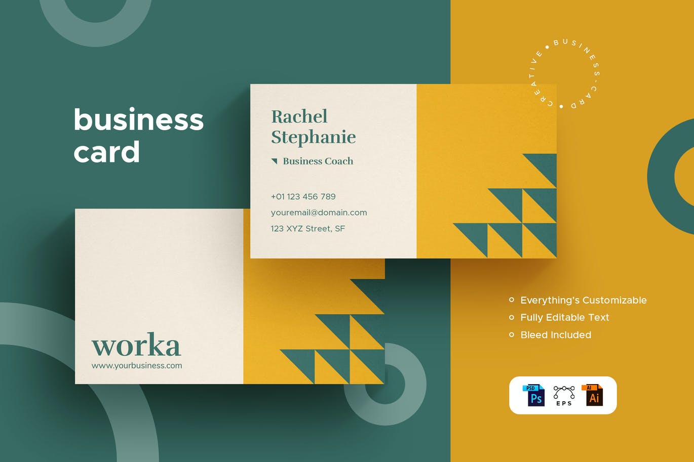 Worka - Business Card - Stationery Kit