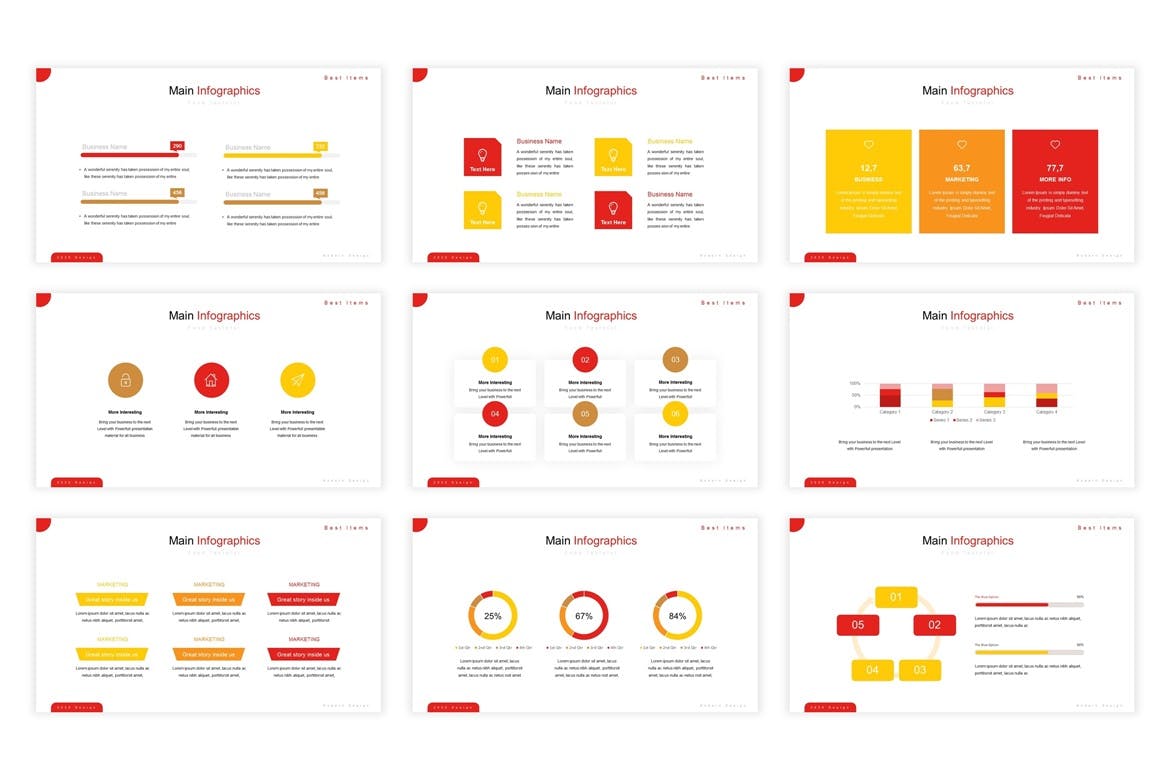 Working Tablets - Powerpoint Template 4