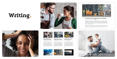 Writing Blog v3.730 - WordPress Personal Blog Template