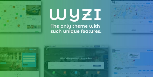 Wyzi v2.4.1 NULLED - WordPress directory / business directory template