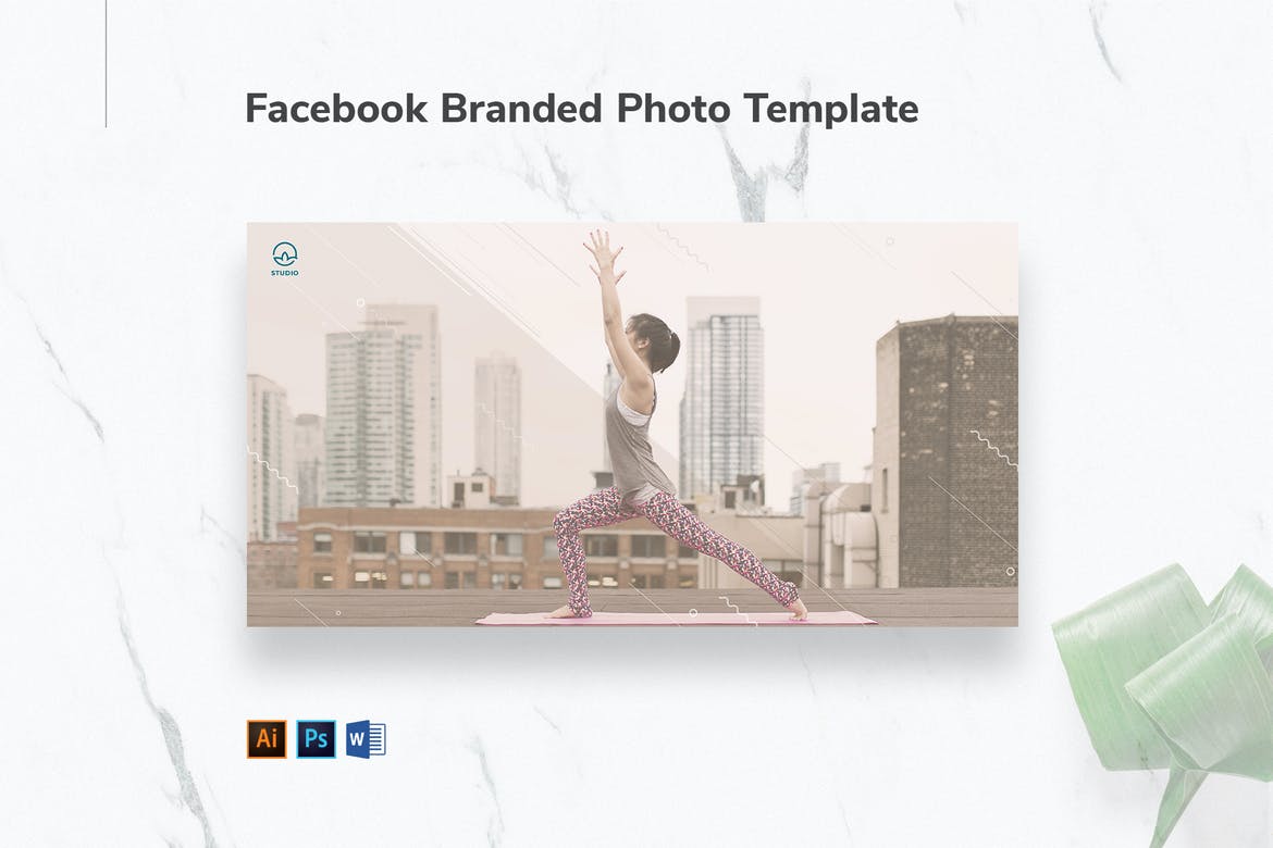 Yoga Instructor Facebook Branded Photo