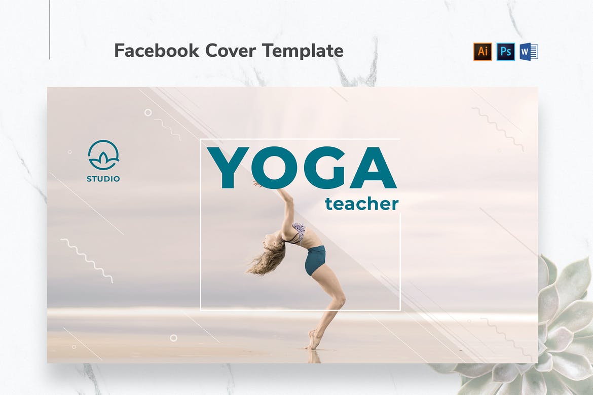 Yoga Instructor Facebook Cover