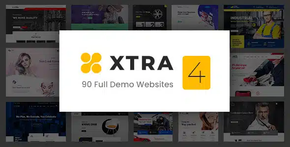 XTRA v4.4.10 NULLED - universal WordPress template