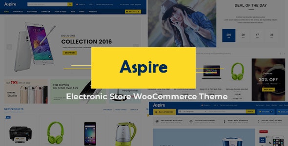 Aspire v4.4 - Multipurpose WordPress WooCommerce Template
