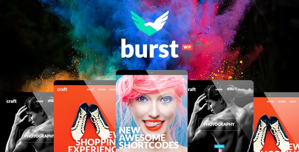 Burst v3.1 - template for WordPress design studio