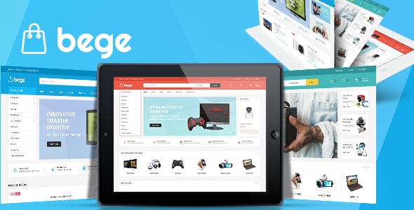 Bege v1.1 - responsive template for Opencart