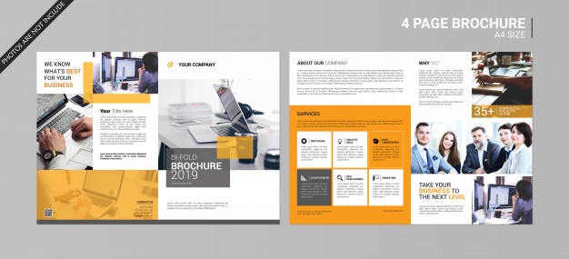 Company bi-fold brochure